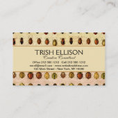 ラディバグLadybirdカブトムシ虫バグ 名刺 (裏面)