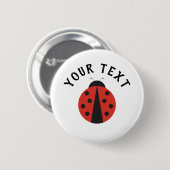 ラディバパーソナライズされたグの赤ちゃんシャワー用ボタン 缶バッジ (正面&裏面)