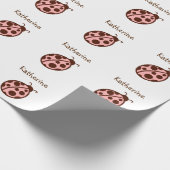 ラディバパーソナライズされたグ誕生日パーティラッピング紙 ラッピングペーパー (角)