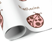 ラディバパーソナライズされたグ誕生日パーティラッピング紙 ラッピングペーパー (ロールコーナー)