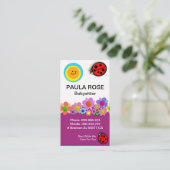 ラディバフレンドリーグズオンフラワーシッター 名刺 (スタンド正面)