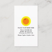 ラディバフレンドリーグズオンフラワーシッター 名刺 (裏面)