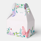 ラディバモダング蝶カラフル花誕生日 フェイバーボックス (裏面サイド)