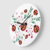 ラディバードとベリーの壁時計 ラージ壁時計 (傾斜)