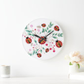 ラディバードとベリーの壁時計 ラージ壁時計 (ホーム)