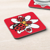 ラディバードとラディバグ家族 コースター (左側)