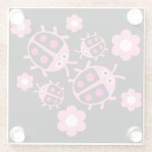 ラディバードとラディバグ ガラスコースター (裏面)