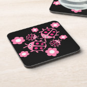 ラディバードとラディバグ コースター (左側)