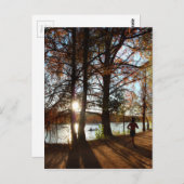 ラディバードランニングレイク湖のトレイル – オースティン、テキサス州 ポストカード (正面/裏面)