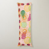 ラディバード&フルーツガーデン体クッション ボディピロー (正面縦)