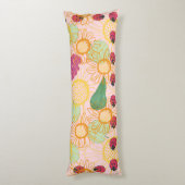 ラディバード&フルーツガーデン体クッション ボディピロー (裏面 (縦))