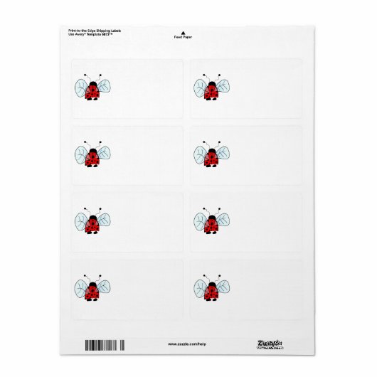 ラディバード ラベル (フルシート)