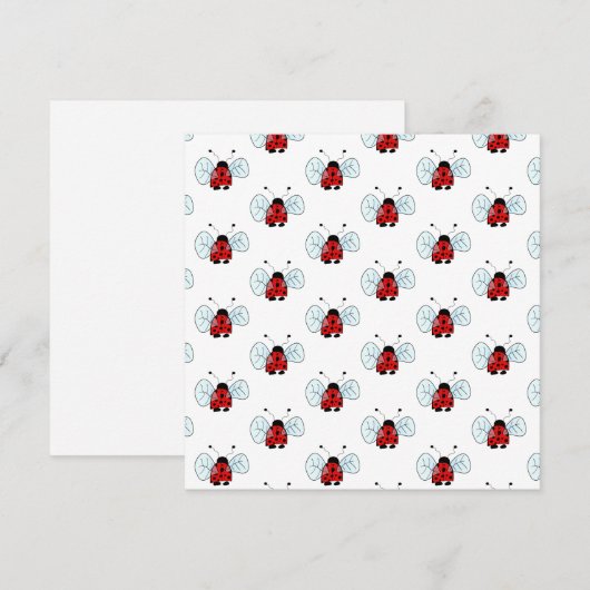 ラディバード 招待状 (正面/裏面)