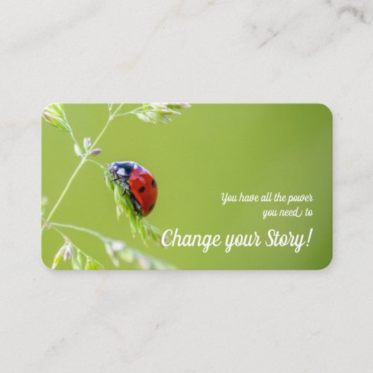 ラディバ前向きグ変化モノグラやる気を起こさせるム 名刺 (正面)