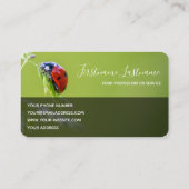 ラディバ前向きグ変化モノグラやる気を起こさせるム 名刺 (裏面)