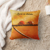 ラディバ後を追グ・ザ・リーダー・抽象芸術パーソナライズされた クッション (ブランケット)