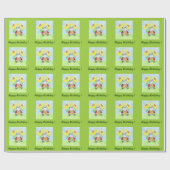 ラディバ読グの包装紙 ラッピングペーパー (フラット)