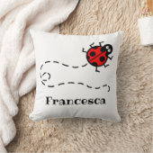 ラディパーソナライズされたバードパターン クッション (ブランケット)