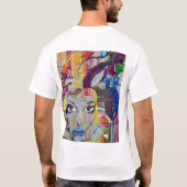 ラディフェイスアート Tシャツ (裏面)