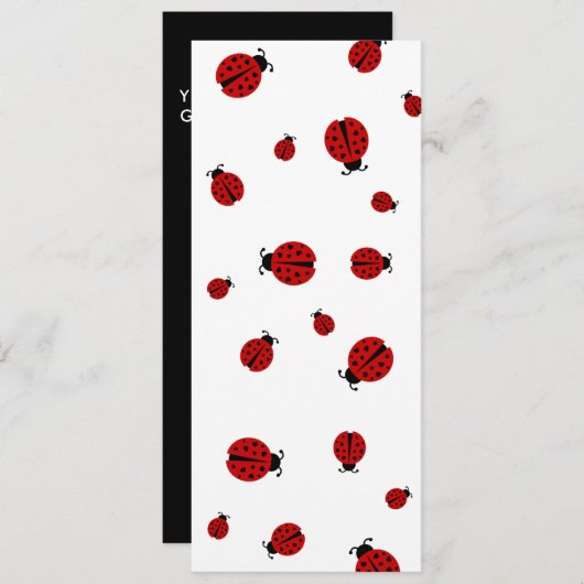 ラディブグ 招待状 (正面/裏面)