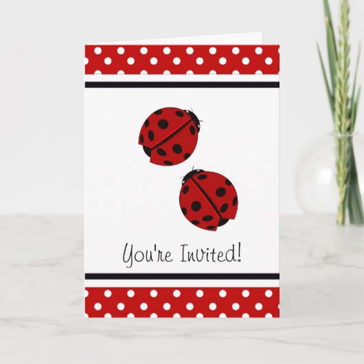 ラディブパーティの招待状 招待状 (正面)