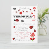 ラディブ誕生日 招待状 (スタンド正面)