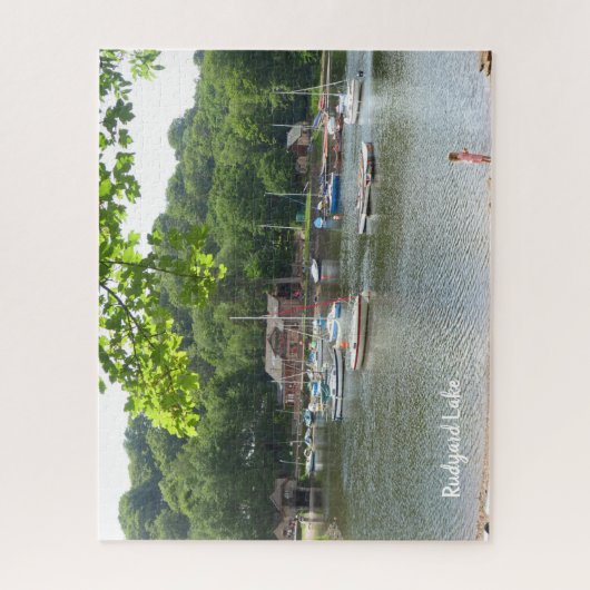 ラディヤード湖(犬)スタッフォードUK風光明媚ビュージグソー ジグソーパズル (縦)