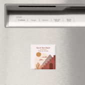 ラディラベル Aimant セーブ・ザ・デート - テラコッタ マグネット (インサイチュ (食洗機))