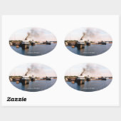 ラディントンフェリーステッカー 楕円形シール (シート)