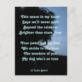 ラディー・バセットが犬に歌うはがき歌 ポストカード (正面)