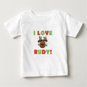 ラディTシャツとギフトが大好き ベビーTシャツ