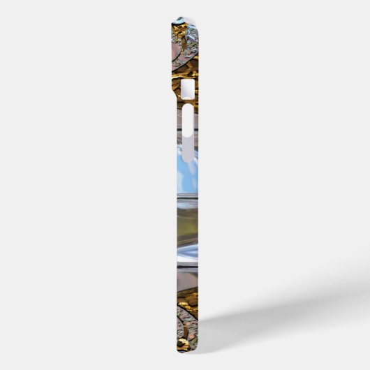 ラデキュアかわいらしモノグラムプラス Case-Mate iPhoneケース (裏面 / 左)