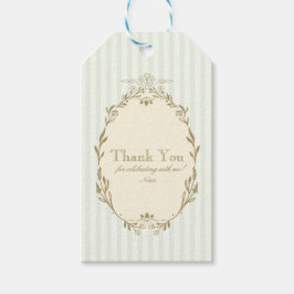 ラデュレパリスフランスのパティスリーヴィンテージ誕生日 ギフトタグ