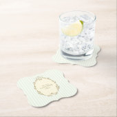 ラデュレパリスフランスのパティスリーヴィンテージ誕生日 ペーパーコースター (インサイチュ)