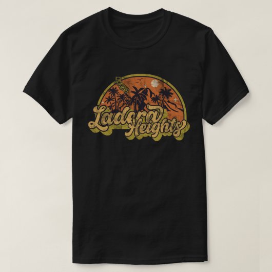ラデラハイツ, カリフォルニア Tシャツ (デザイン正面)