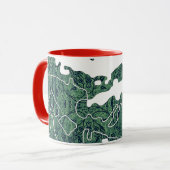 ラデンバウ・クリスマス マグカップ (正面左)