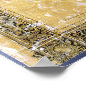 ラトゥレットのルイジアナの地図(1848) ポスター (角)