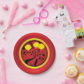 ラトエレガント中国のラットランタン ペーパープレート (パーティー)