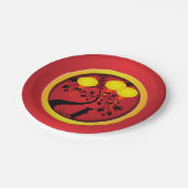 ラトエレガント中国のラットランタン ペーパープレート (アングル)