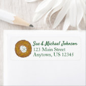 ラトクポテトパンケーキユダヤ料理グルメ ラベル (インサイチュ)