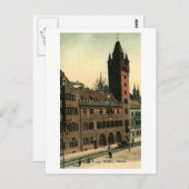 ラトハウスバーゼルスイスヴィンテージ ポストカード (正面/裏面)