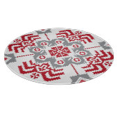 ラトビアのアユークリスフォークアート幾何学的メダリオン カッティングボード (角)