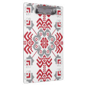 ラトビアのアユークリスフォークアート幾何学的メダリオン クリップボード (右)