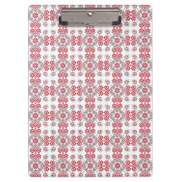 ラトビアのアユークリスフォークアート幾何学的メダリオン クリップボード