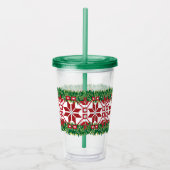 ラトビアのクリスマスの星 アクリルタンブラー (右)