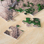 ラトビアのバルト海付近の白い砂のビーチ ジグソーパズル (側面)