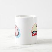 ラトビアのマグ コーヒーマグカップ (中央)