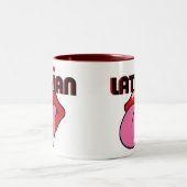 ラトビアのマグ ツートーンマグカップ (中央)