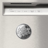 ラトビアのマネーマグネット マグネット (インサイチュ (食洗機))