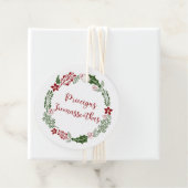 ラトビアのメリークリスマスカスタム、 フェイバータグ (インサイチュ)